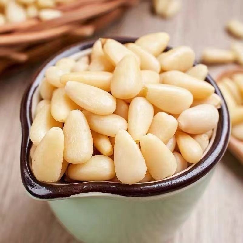 Chinese Quality Bulk Dried Fruit Pine Nuts the Shelled Pine Nut Kernels