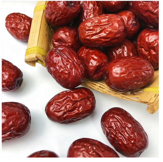 Chinese New Crop Dried Fruit No Additives Dried Red Dates for Sale Casual snack Crispy jujube pitted