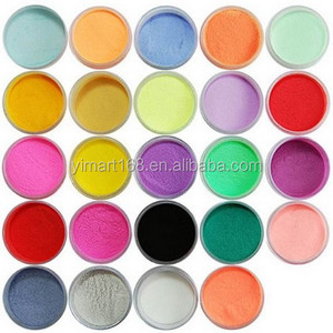 Yimart 24 Colors Acrylic Powder Dust For Nail Art Tips DIY Decoration Acrylic Dust For Nail Art Nail Glitter Dust