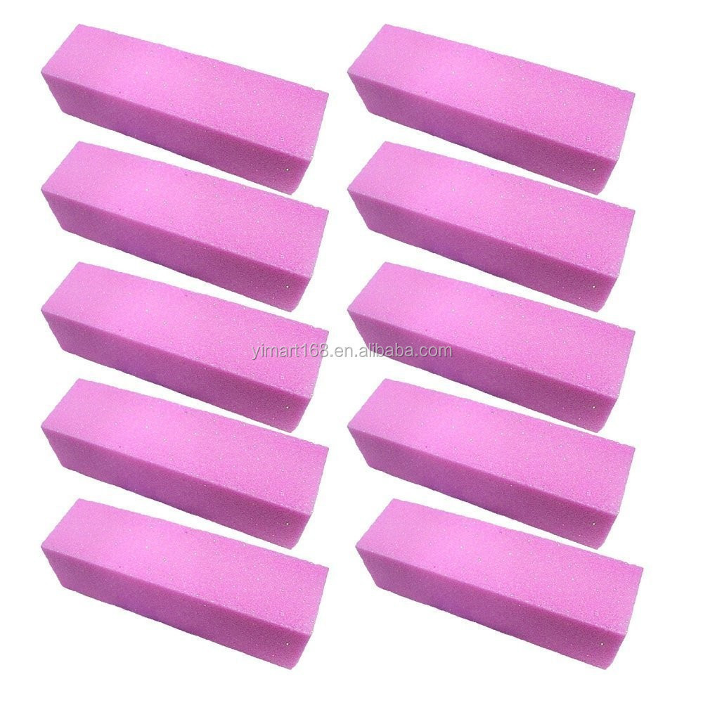 Yimart 4side Pink Nail Art Buffer Buffing Sanding Files Block Nail File Nail Art Sanding Block