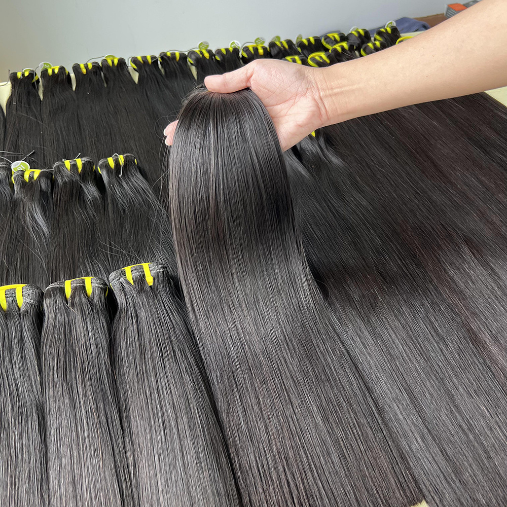 Wholesale Raw Cambodian Hair Bundles Indian Double Drawn Human Hair Vietnamese Raw Virgin Cuticle Aligned Hair