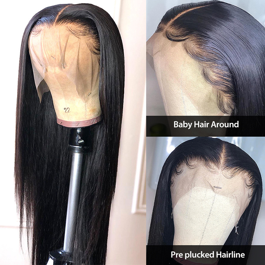 The Best Cuticle Aligned Raw Hair Full Frontal Lace Wigs Wholesale 13X4 13X6 HD Brazilian Human Hair Lace Front Wig