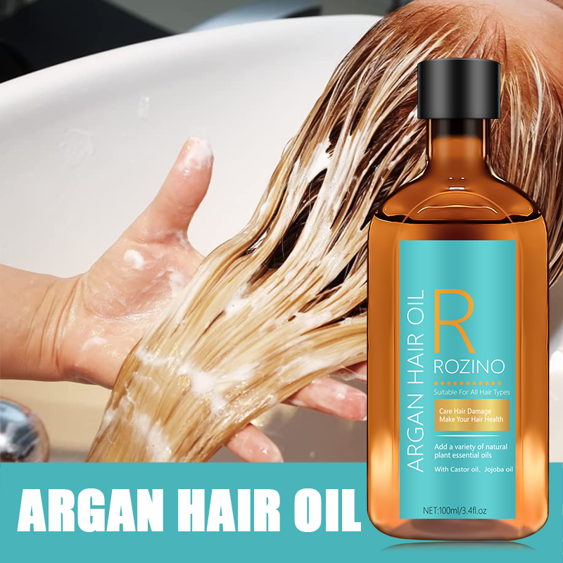 Argan Hair Oil moisturizes and hydrates, improves perm, damaged and dry hair, softens hair hair care oil