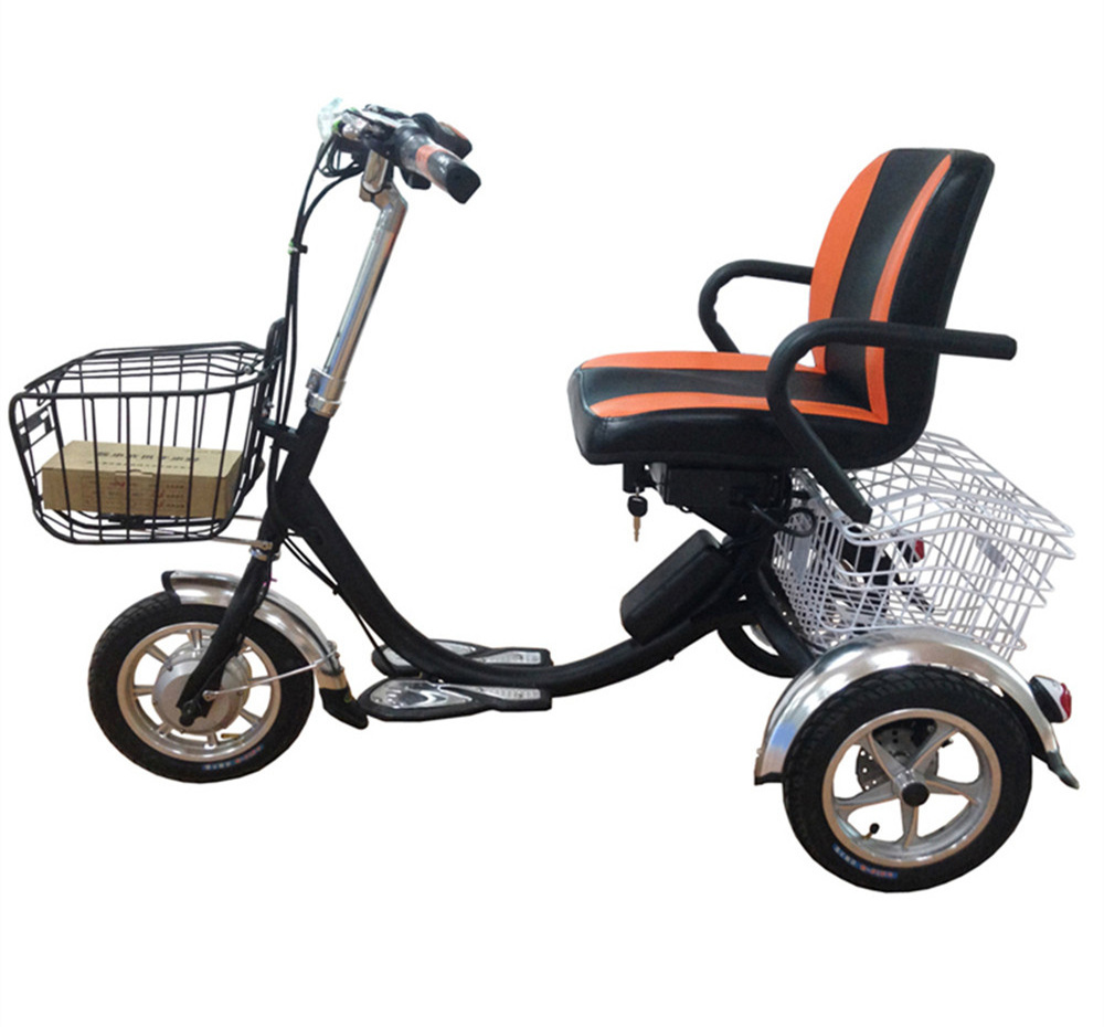 L    2022  electric folding trike triciclo electrico plegable