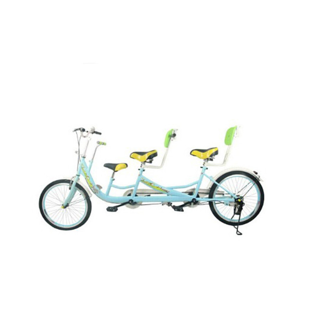 J family 3 seater 3person tandem bike 4 person surrey bikes for sale