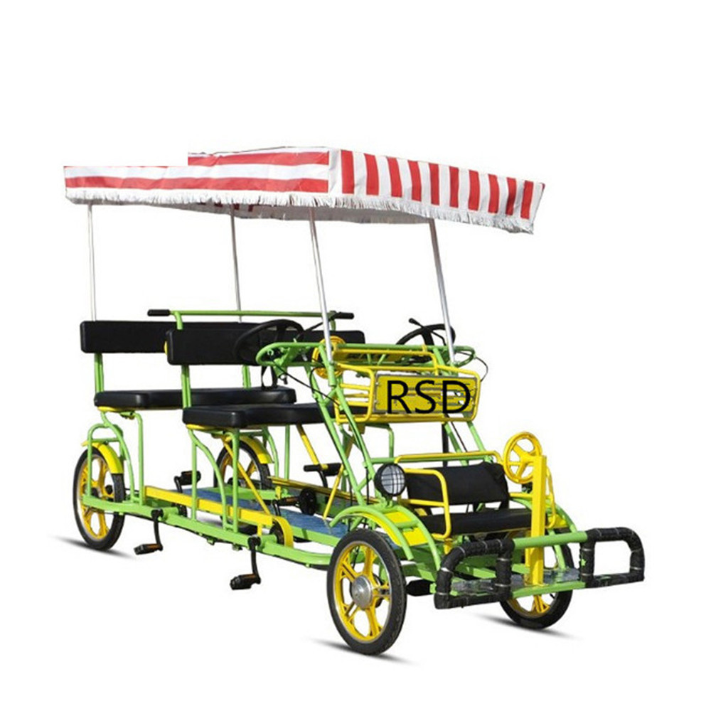 J tandem bicycle parts passenger trailer for 3 person