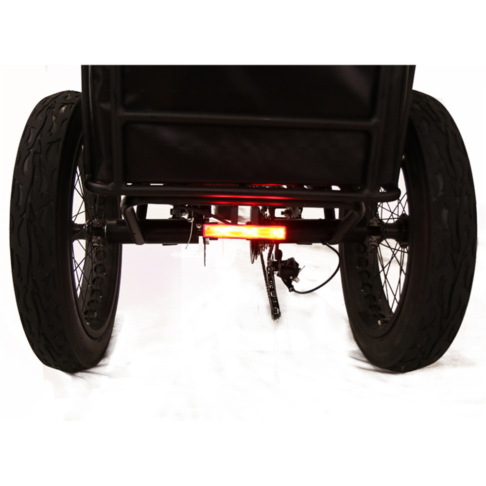 the cheapest closed electric trikes with reverse three wheel cheap price 60v diferencial foldeable tricycles