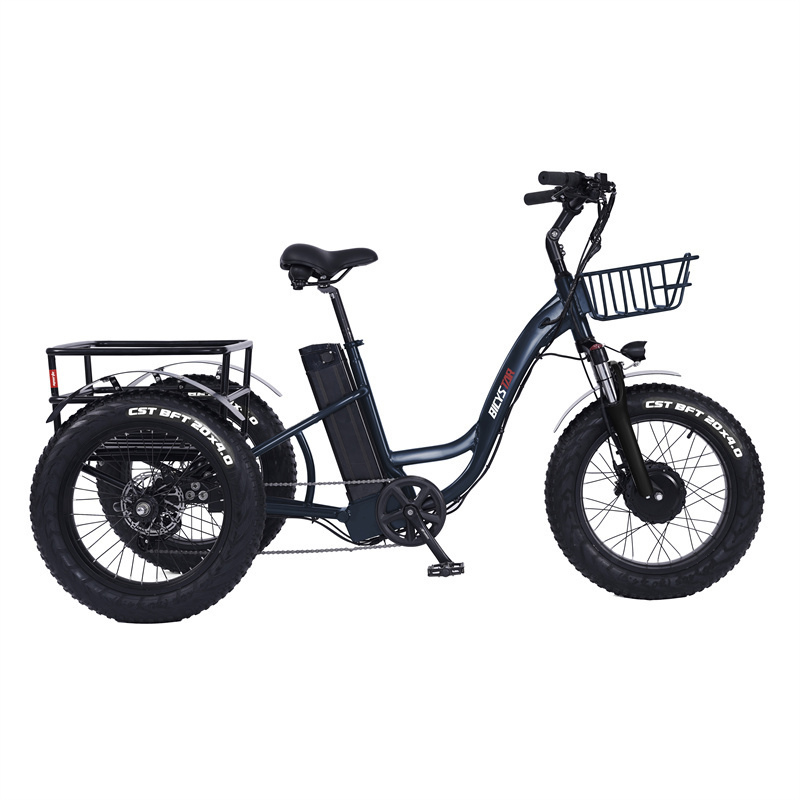 wholesale high quality 3 wheel adults battery powered electric tricycles adultos three wheel triciclo electrico trike for sale