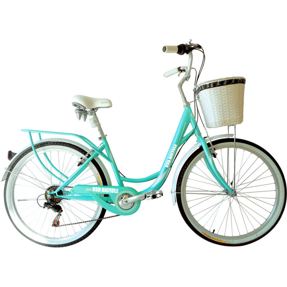 Used cheap Japan ladies bicycles with basket adult 26 inch 28 inch branded bike single speed