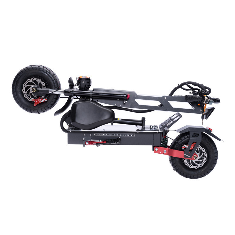 350w off-road fast BICYSTAR battery fat tire dual motor folding eu warehouse two wheel electric scooter 2021