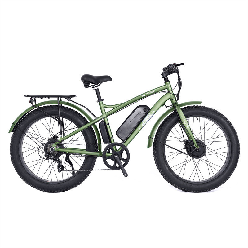 fat tire electric bike with Rear motor ebike fully electric bicycle