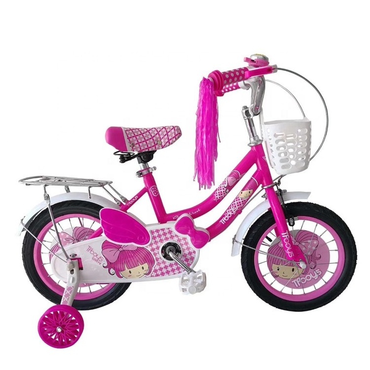 2019 fashion 12inch kids bike with training wheel/Lovely Pink children baby cycle withe tire/CE standard bicycle kids for girl