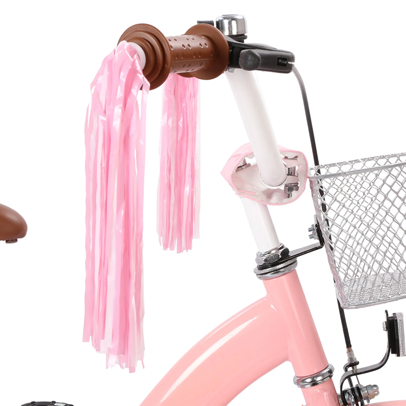 Popular 16 inch girl bicycle in Russia market / baby bike doll seat and foot brake/CE 4 wheel bicicleta kids children bike