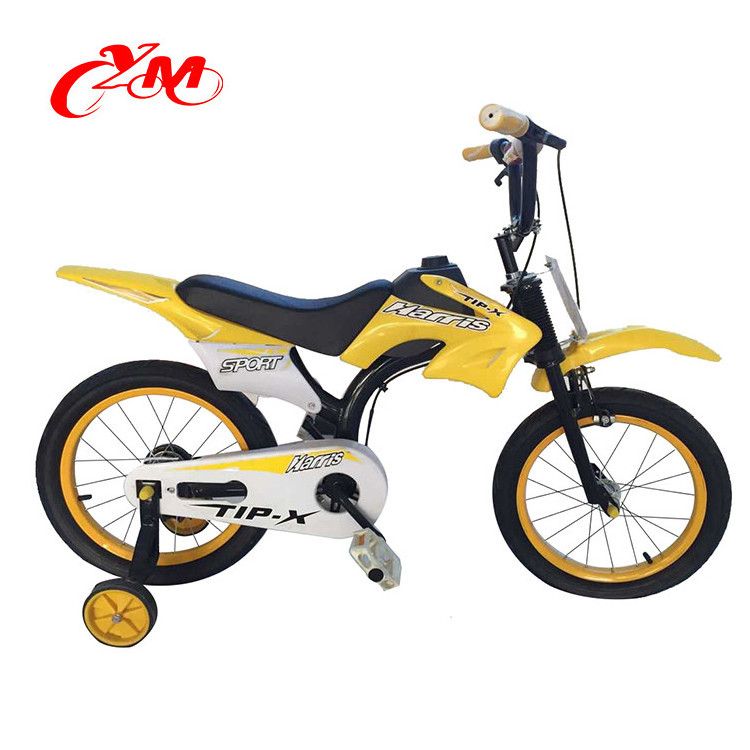 Manufacturer wholesale cheap kids bicycle with training wheel/Yimei motorcycle bicycle for kids/OEM kids dirt bike bicycle