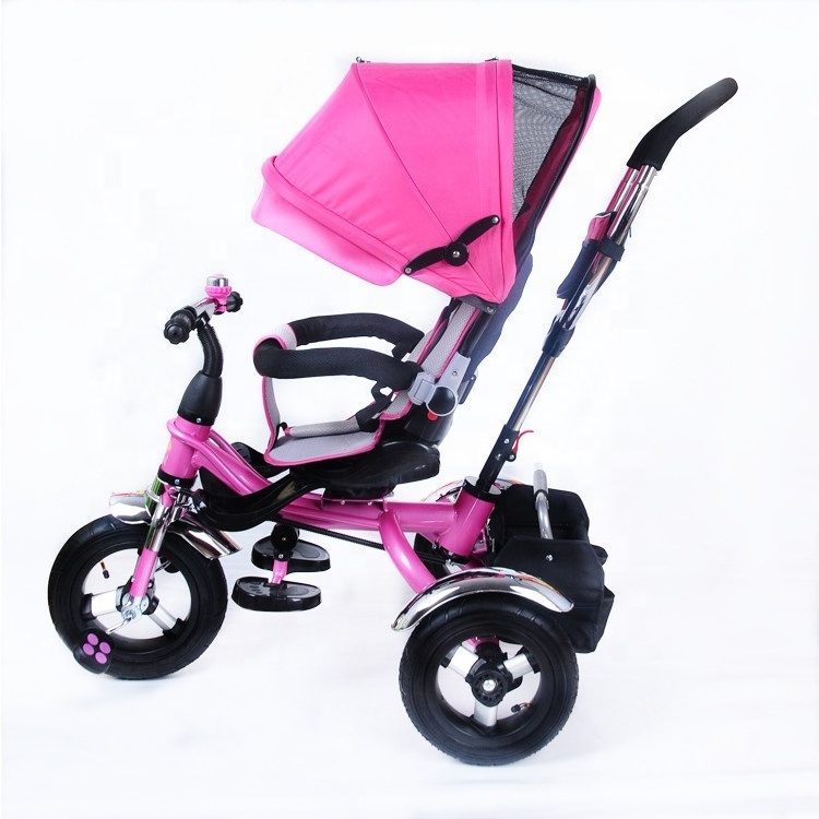 3 wheel bicycle for kids baby tricycle/4-in-1 children bike with umbrella/CE baby trike