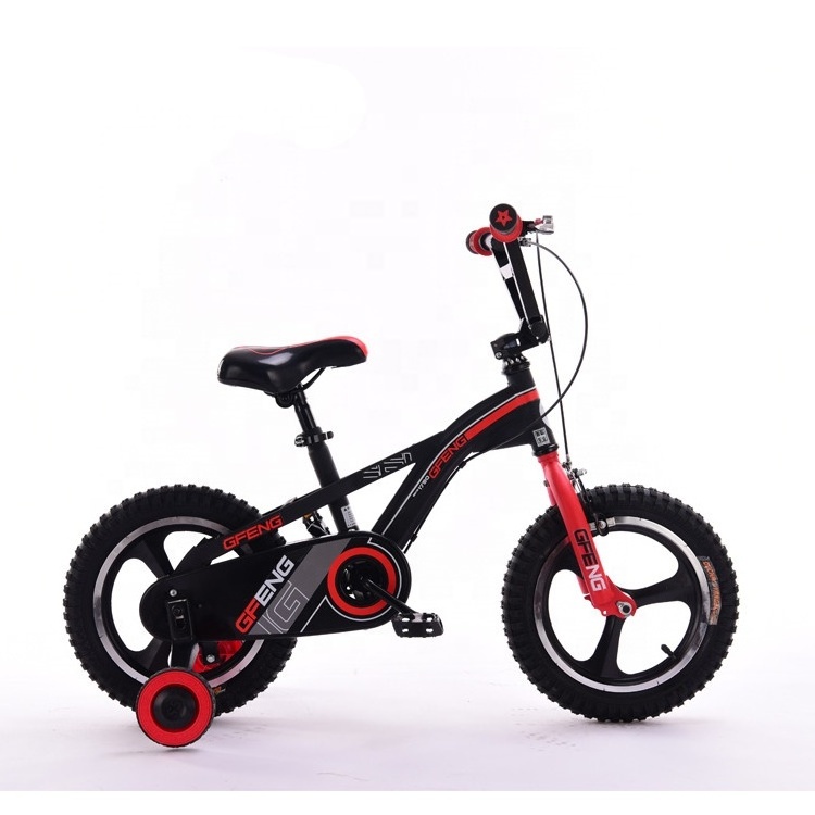 14 inch boys bikes/kids 4 wheel bike for kids child/new model 18 inch children bicycle kids bike