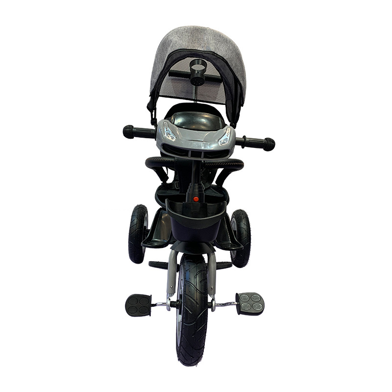 wholesale cheap kid tri cycle/new model baby walker three wheel bicycle for kids/metal kid tricycle walker with music