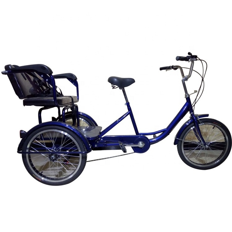 closed cheap cheap adult tricycle for sale/big wheel custom adult tricycle with CE/three wheel bike adult tricycle with 7 speed