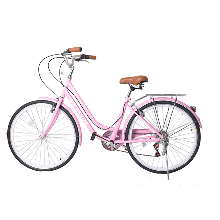 BICYSTAR ladies 28inch bicycle city bike with basket/fashional beautiful lady's cycle for sale / classic bicicleta para mujer