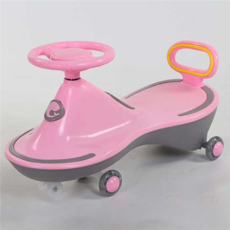 2021 baby ride 2 in 1 4 wheel push hand along button start car toy baby children climbing twist car slide car with push handle