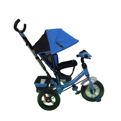 4 in 1 push baby stroller tricycle for kid / stroller baby pram tricycle with back seat / rubber wheel children tricycle