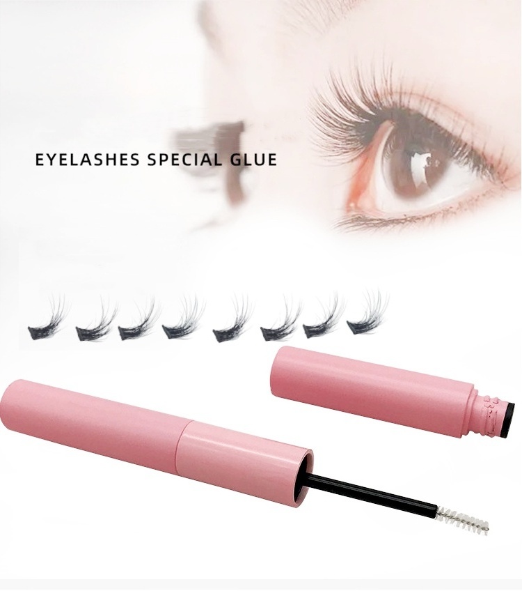 Wholesale Diy Eyelash Extension glue 20D 30D 40D Individual Cluster Eyelash glue Fluffy Fans Lashes glue with logo