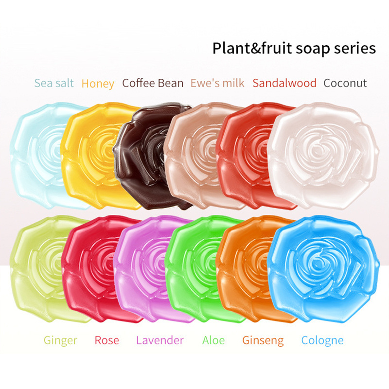 Deep Cleaning Essential Oil Soap Natural Handmade  Herbal Rose Soap