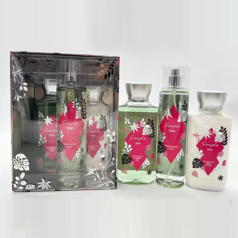 high quality original portable women's perfume body lotion shower gel online sale fragrance oil Perfume Gift Sets