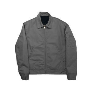 Factory Supply Custom Polyester And Cotton Quilted Industrial Worker Eisenhower Men Work Jacket