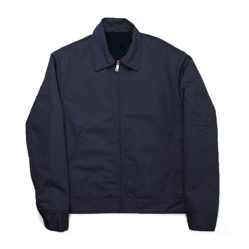 Factory Supply Custom Polyester And Cotton Quilted Industrial Worker Eisenhower Men Work Jacket