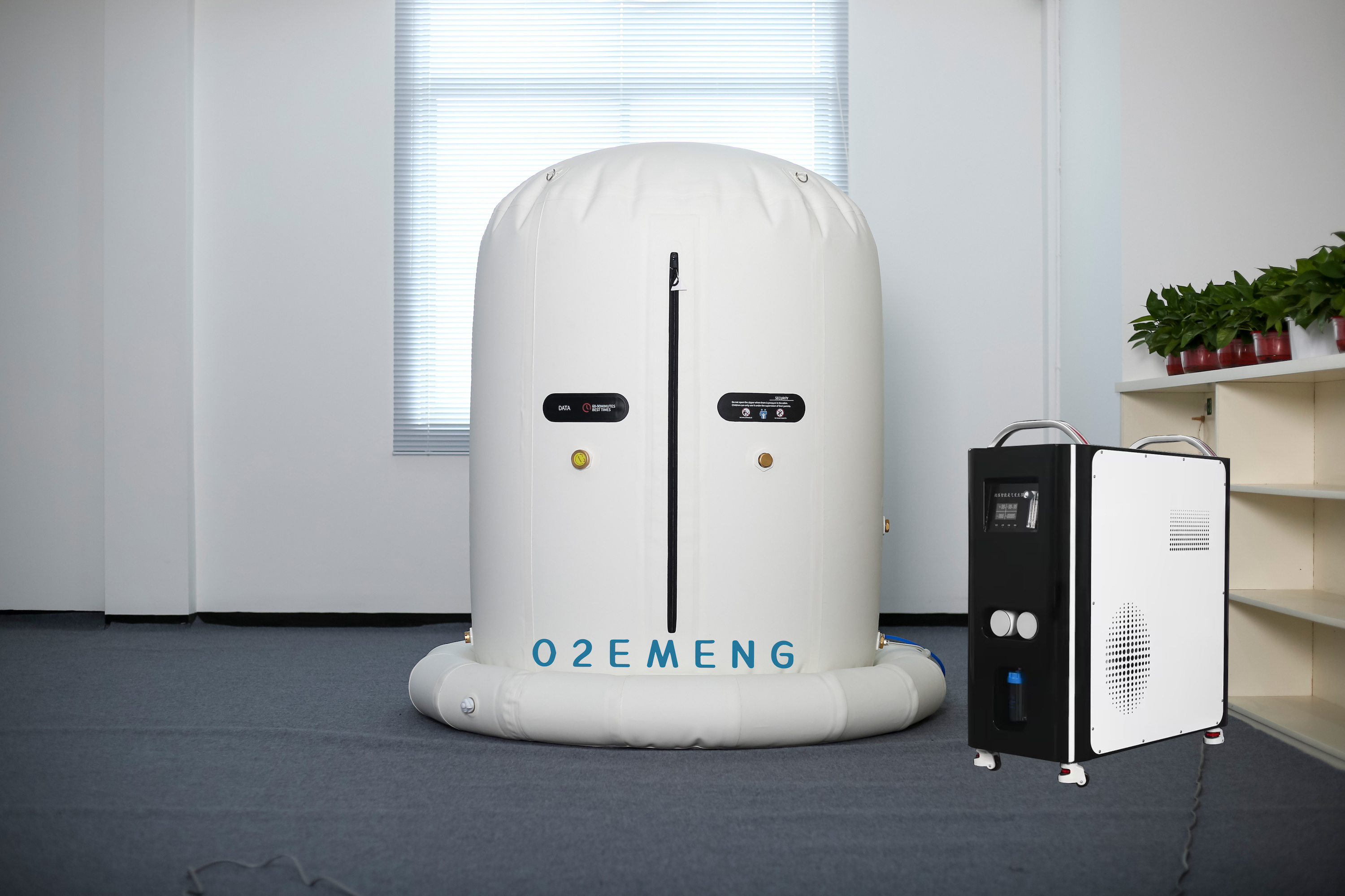 O2EMENG Hyperbaric-oxygen-chamber for Sitting 1.3 ATA / 1.5 ATA / 2 ATA Adjustable Hyperbaric Chamber