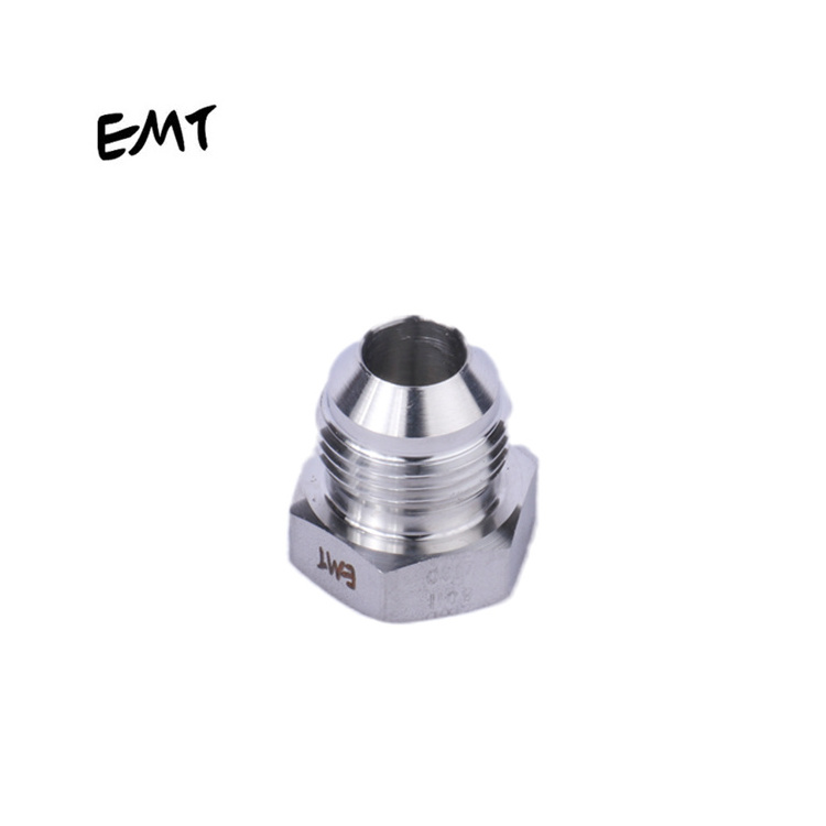 Yimiante stainless steel carbon steel bsp thread fittings captive seal hollow hex male pipe plug