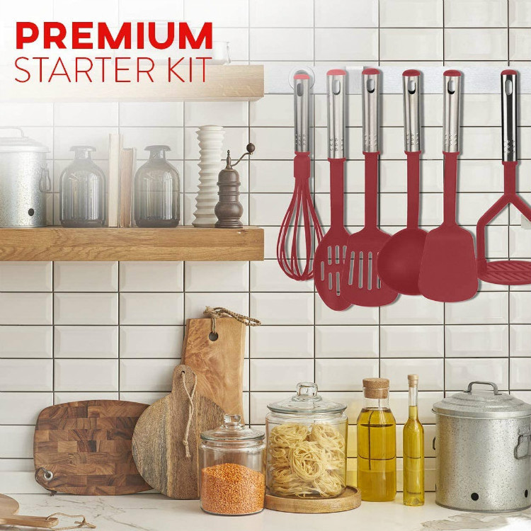 Kitchen Utensil Set 24 Nylon and Stainless Steel Utensil Set, Non-Stick and Heat Resistant Cooking Utensils Set, Kitchen Tools,