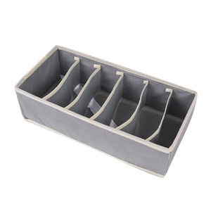 underwear storage box Bra and socks storage and sorting box 6 compartments