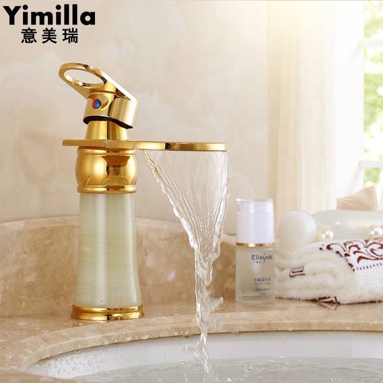 bathroom wash vessel sink faucet mixer tap brass brush faucet