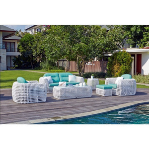 Outdoor Irregular Moon Shape Garden Sofa half moon outdoor sofa