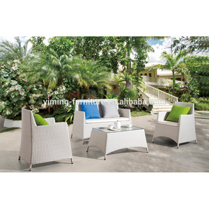 Patio Used White Rattan Furniture Wicker Garden Sofa Outdoor Furniture Philippines Manila