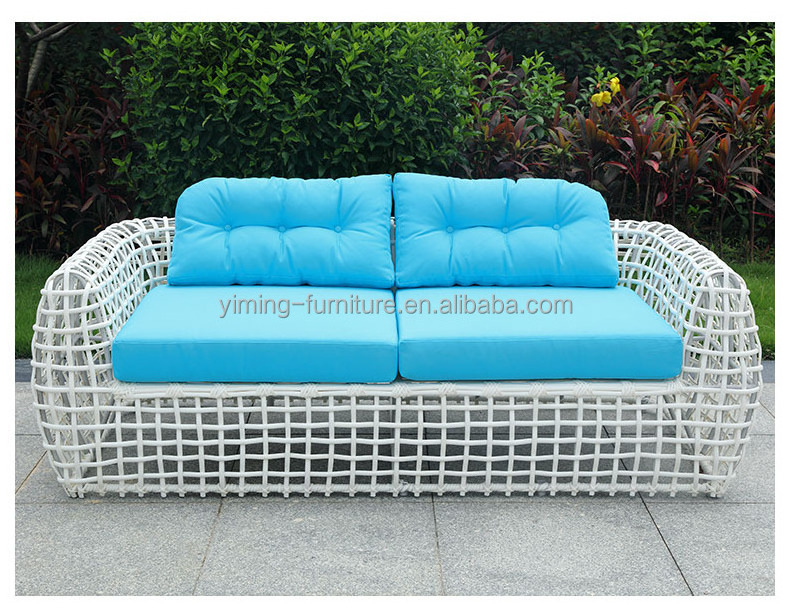 Outdoor Irregular Moon Shape Garden Sofa half moon outdoor sofa