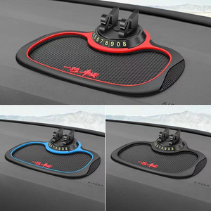 1 Pcs Universal Car Dashboard Non Slip Grip Sticky Pad Phone Holder Mat Anti-skid Silicone Mat Car Mat Car Interior Accessories