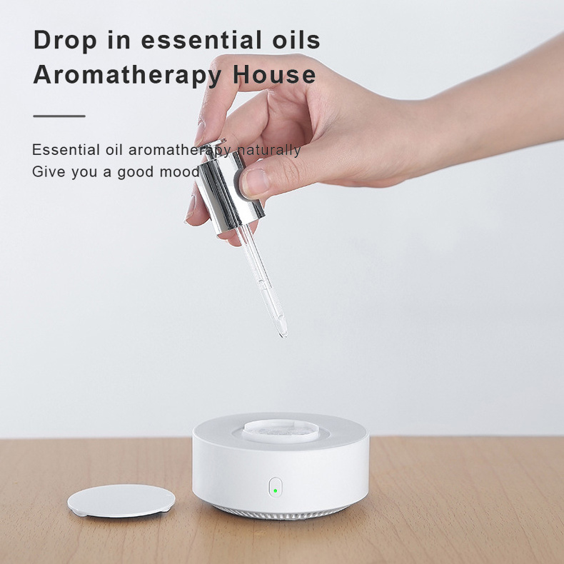 Scent Aroma Machine USB Rechargeable Ultrasonic Oil Aromatherapy Fragrance Diffuser Air Freshener