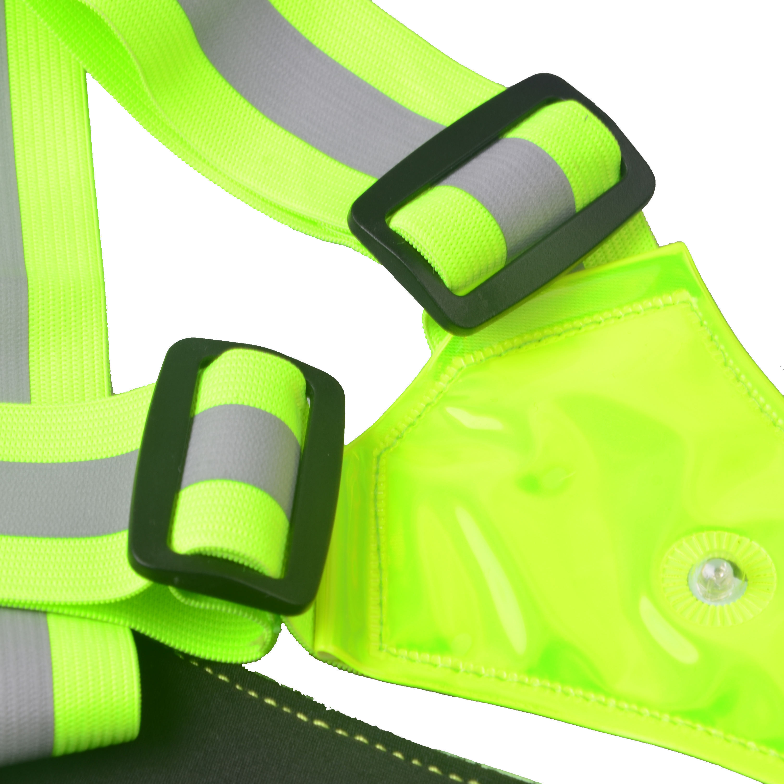 3 Modes Sports Safety Light LED Reflective Running Vest 8 Lights High Visibility Traffic Safety Lamp White Red Vest