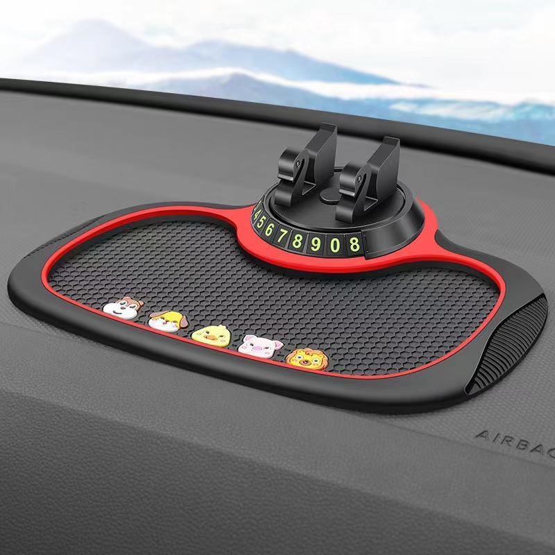 1 Pcs Universal Car Dashboard Non Slip Grip Sticky Pad Phone Holder Mat Anti-skid Silicone Mat Car Mat Car Interior Accessories