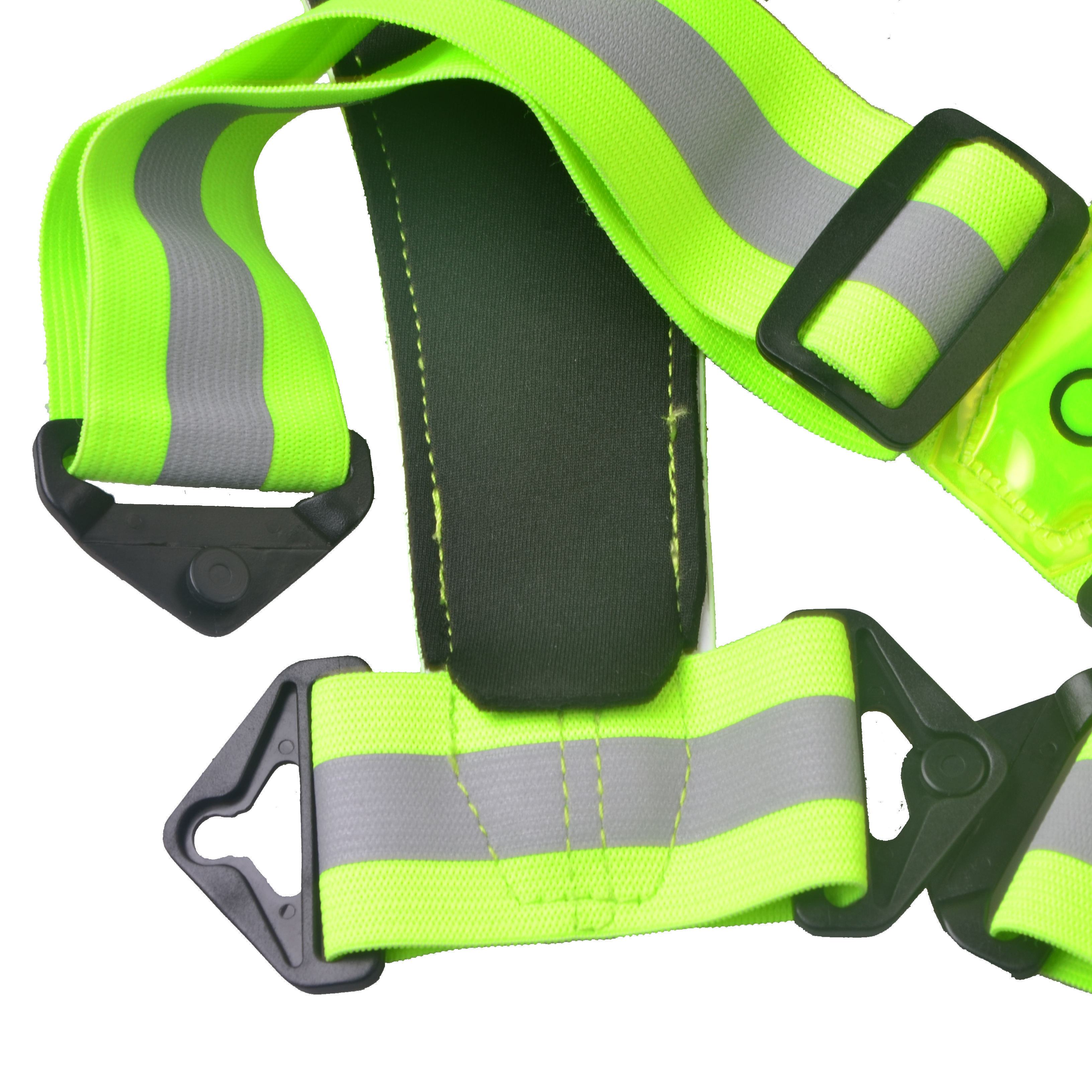 3 Modes Sports Safety Light LED Reflective Running Vest 8 Lights High Visibility Traffic Safety Lamp White Red Vest