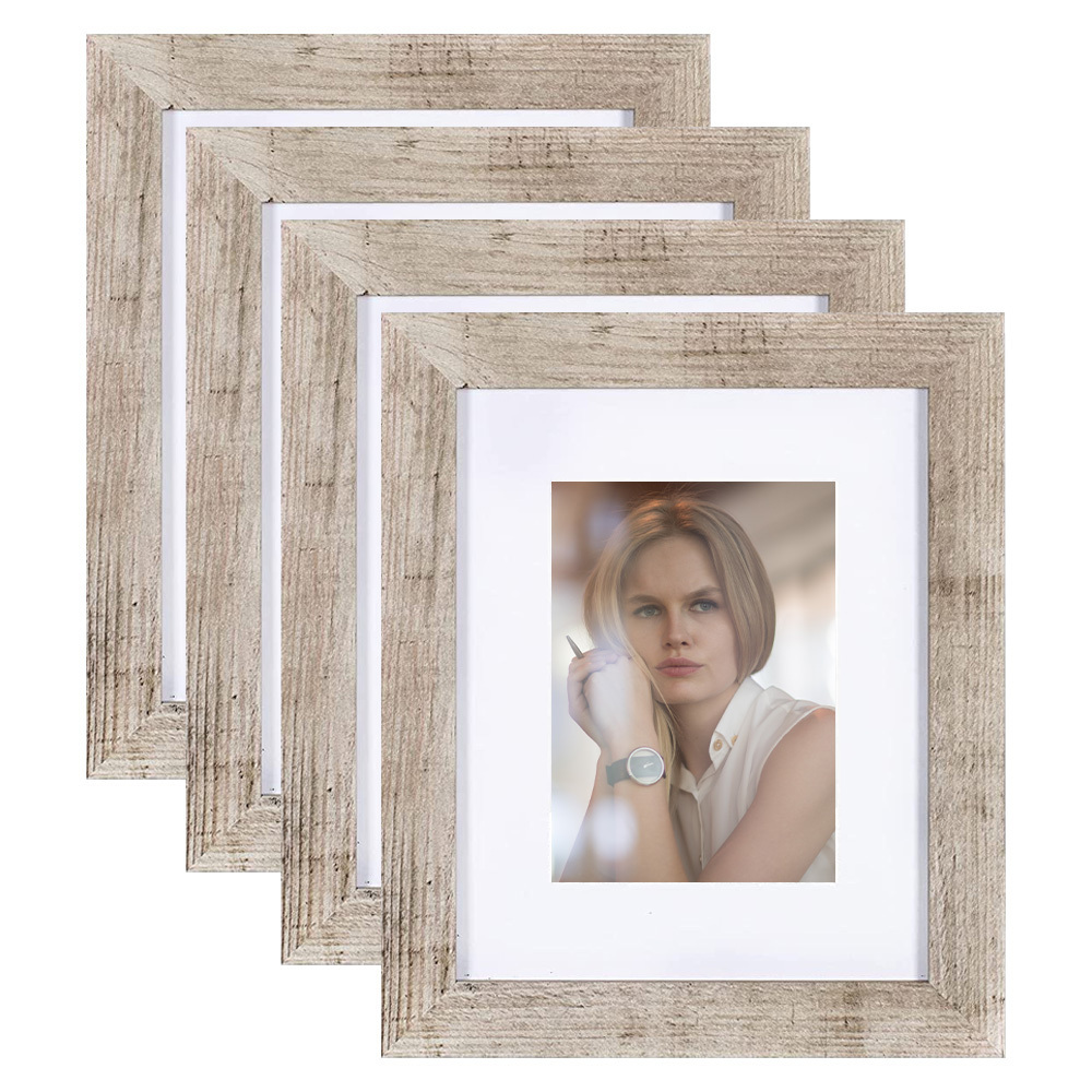 8x10 Picture Frame Distressed Burlywood with Real Glass  Classical Wooden Picture Frame  Picture Frame Wholesalers