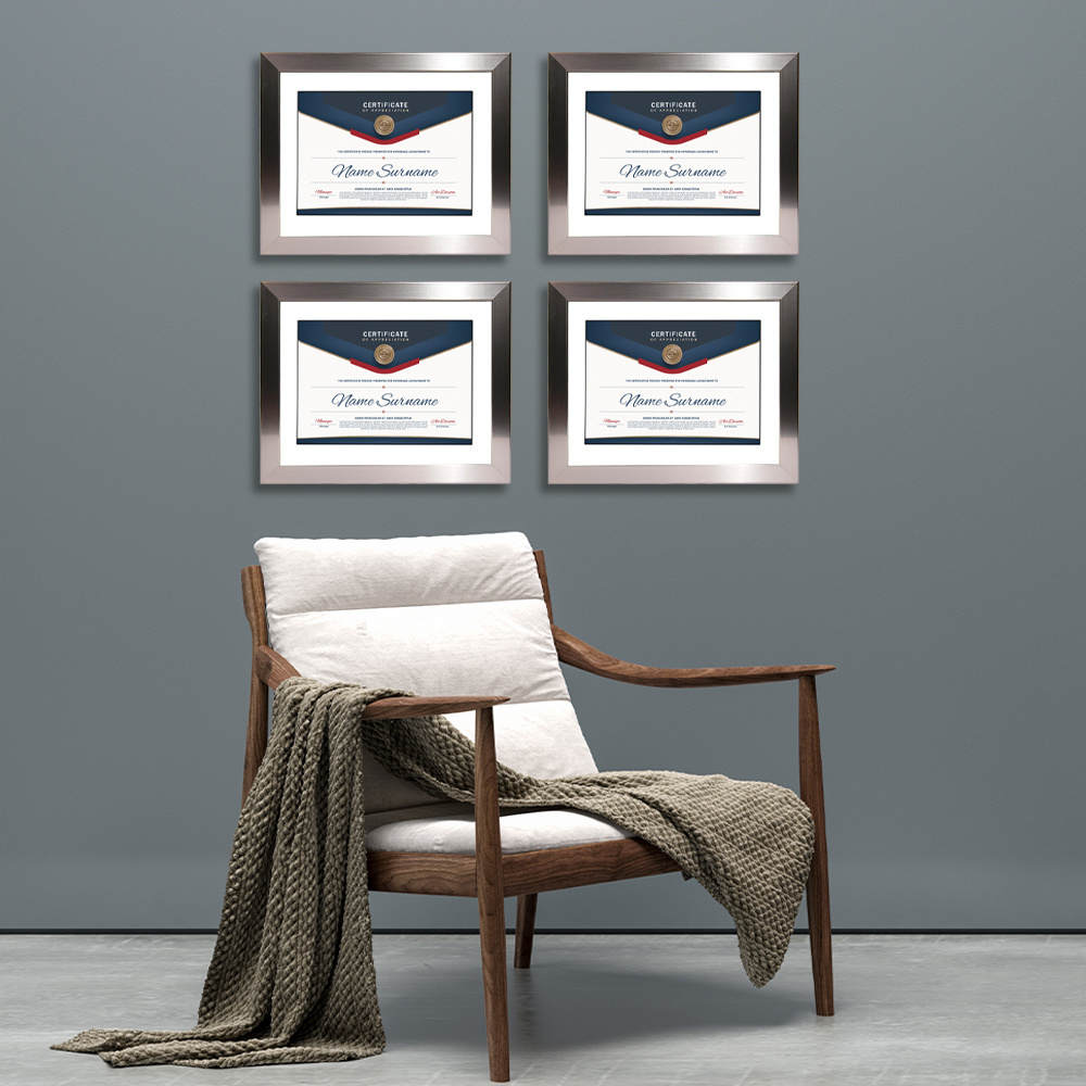 Metal Document Frame Displays 8.5