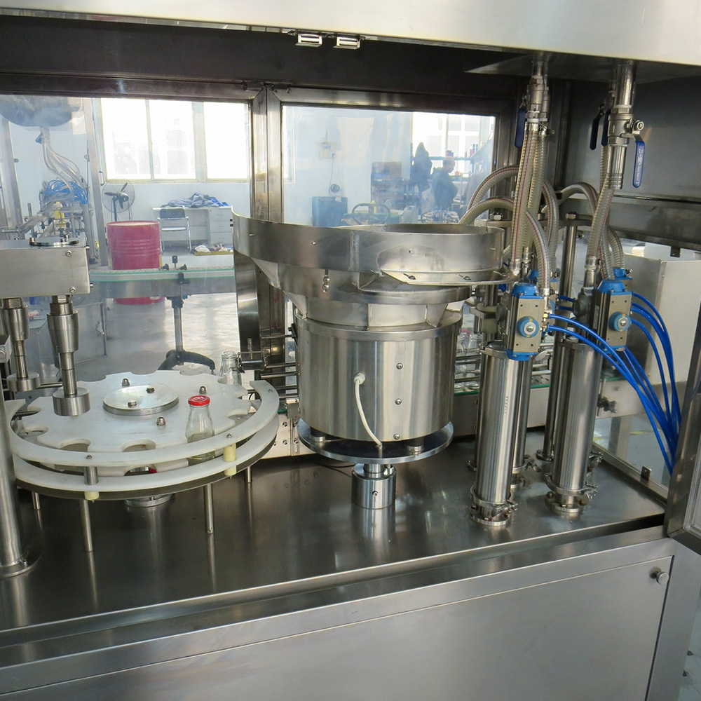 Top quality automatic 500ml bottle butter filler capper honey fruit jam filling capping machine