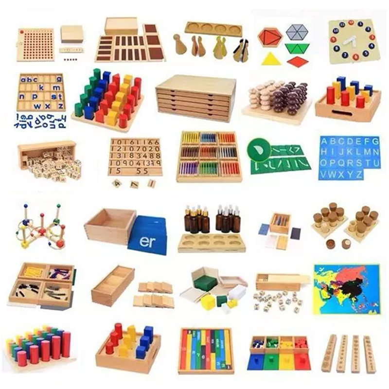 Educational Montessori Teaching Aids Toys Kindergarten Wooden 3D Unisex Wooden Busy Board Wood Game Wooden Puzzle Box EN71, CE