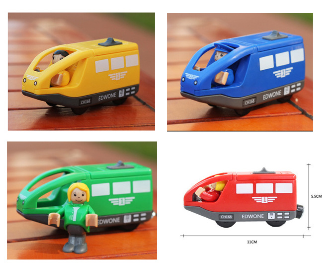 Wooden Railway Train Sets Track Accessories Table wooden train set Wood Education Boy Child Toy Multi Race Track Toy