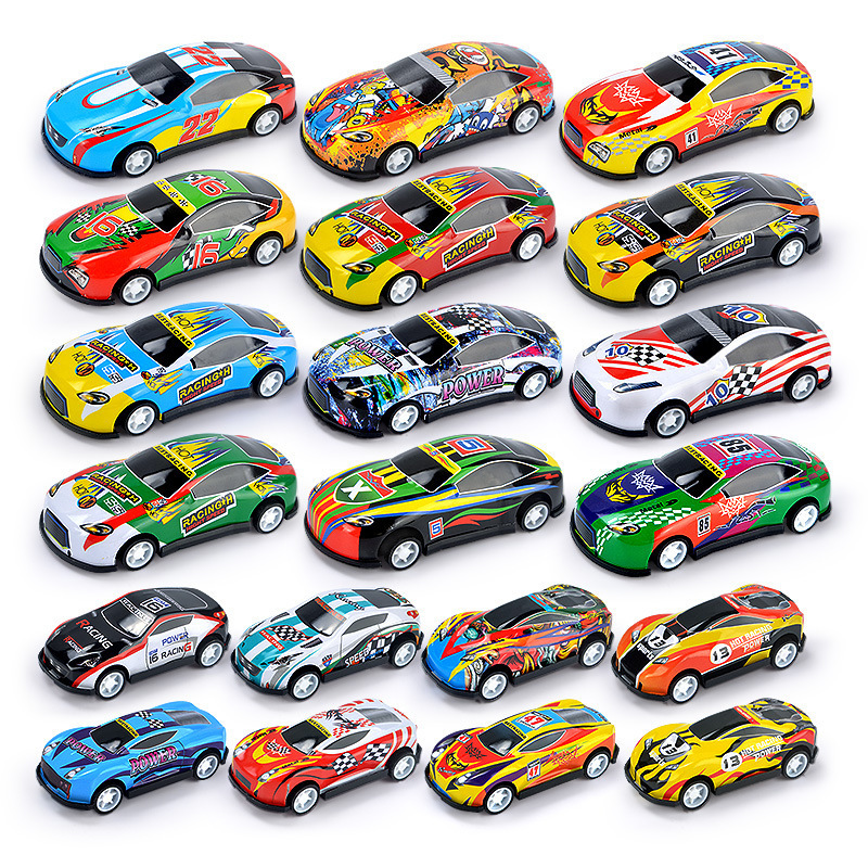 Low Price 6.8cm racing model mini alloy car toys Pull Back Function Small Size Matel Material Diecast Car For Children Gift