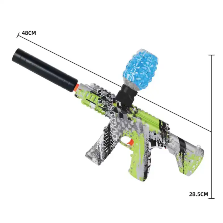 Plastic M416 MP5 Soft Bullet Gun  Electric Gel Ball Blaster Gun for Outdoor water bomb gun toy